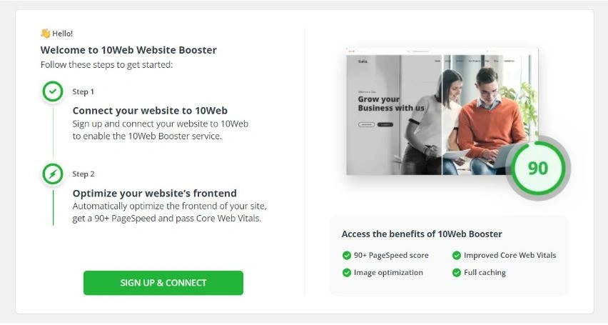 WEBSITE SPEED OPTIMIZATION | 10WEB BOOSTER VS NITROPACK 2 10 Web Website Booster