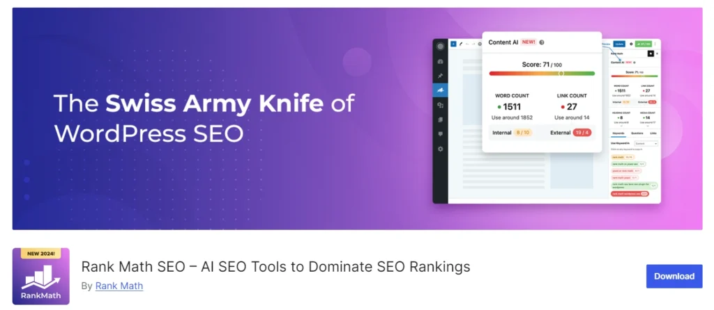 rank math seo plugin