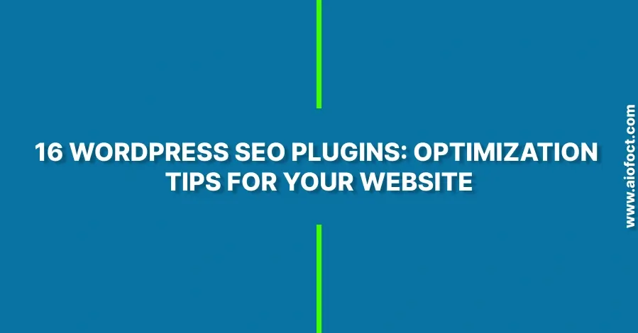 WordPress SEO plugins