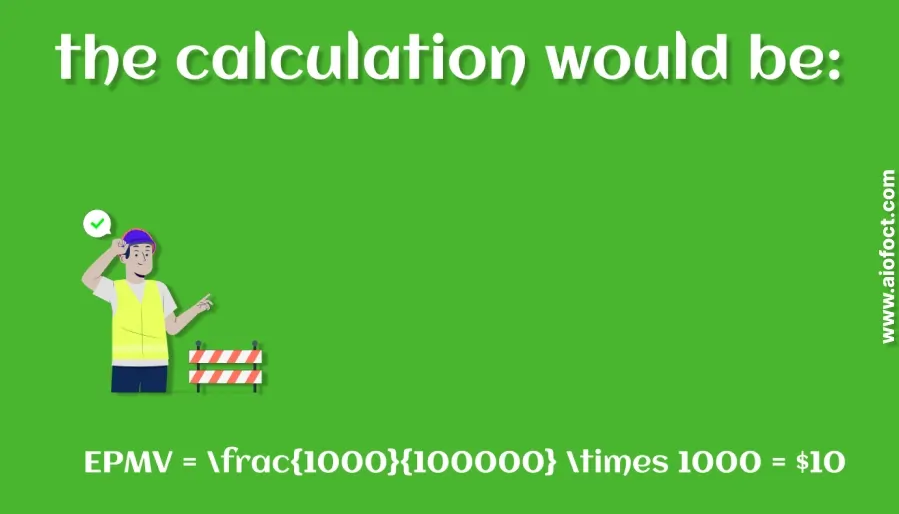 Calculation of EPMV