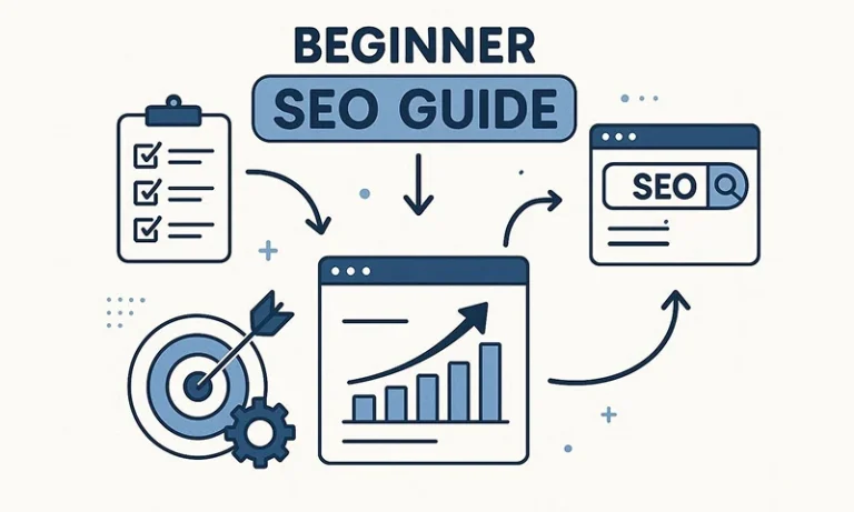 Beginner SEO Guide with step-by-step tips to improve website ranking