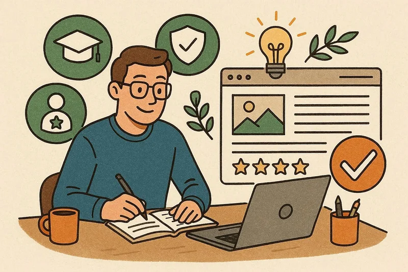 SEO Trends 2025 showing E-A-T strategies and high-quality content creation tips