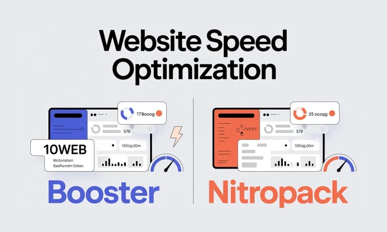 Website Speed Optimization Comparison: 10Web Booster vs NitroPack