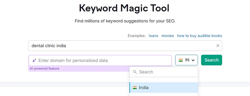Analyzing keyword data for a local company to improve online visibility