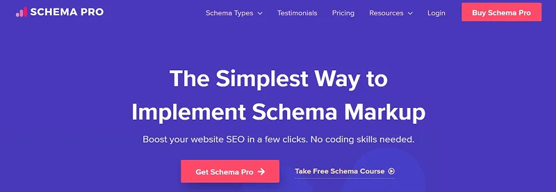 Schema Pro plugin interface showing SEO optimization features